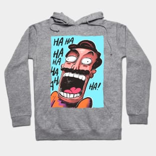 A colorful haha Hoodie